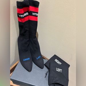 Vetements Sock Heels
